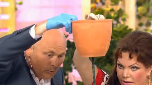 КОМПОЗИЦИЯ ИЗ ЦВЕТОЧНЫХ ГОРШКОВ В ИТАЛЬЯНСКОМ СТИЛЕ!