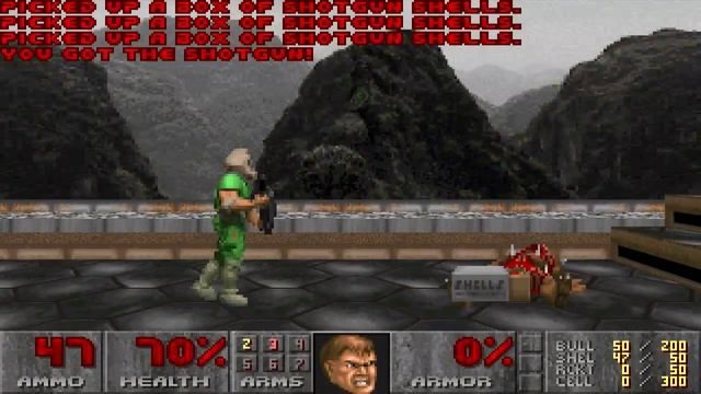 2D Doom gameplay with Doom engine смотреть онлайн