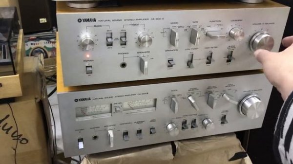 Victor zero 30fx & Yamaha ca-800II