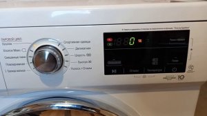 Как включить слив воды в стиральной машине LG