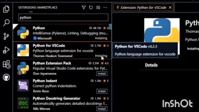 #python #extension #VSC #install #window10 How to Install Python 3.8.2 on Windows | Python extensio смотреть онлайн