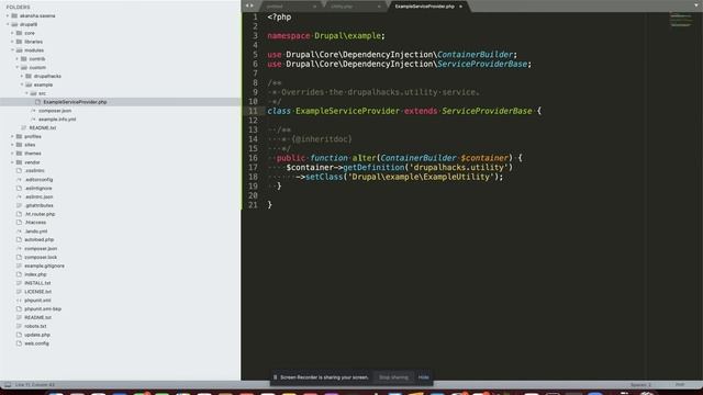 Learn How to Override Existing Services in Drupal смотреть онлайн