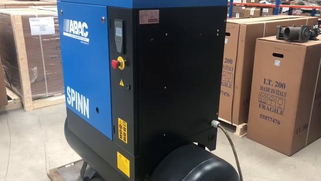 Abac Spinn rotary screw compressor Mk2 смотреть онлайн