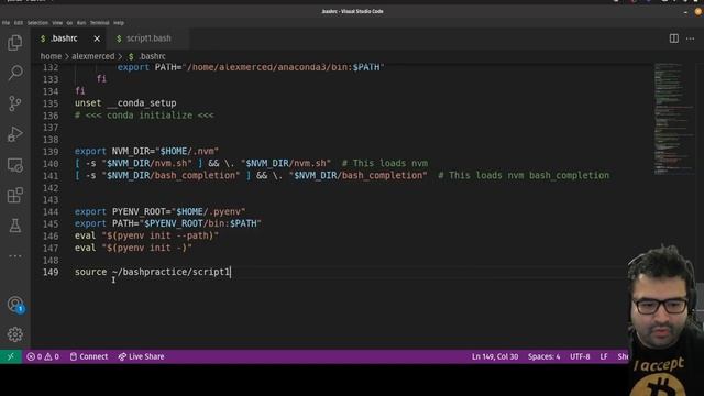 AM Coder - Intro to the Command-Line/Bash/Zsh - 2 - Functions and Scripts смотреть онлайн