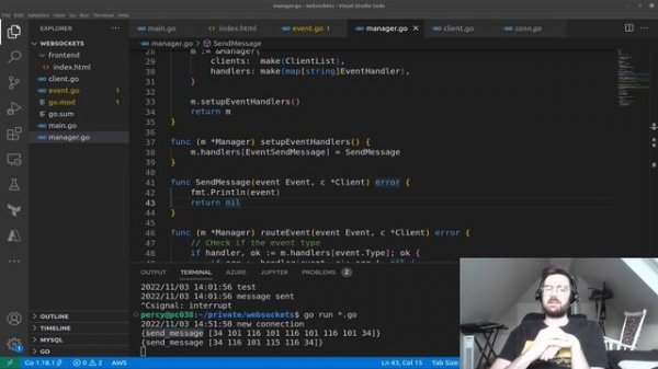 Mastering WebSockets With Go - An in-depth tutorial