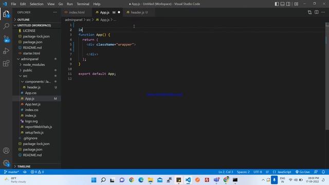 Admin panel creation using React in Tamil - Part 1 смотреть онлайн