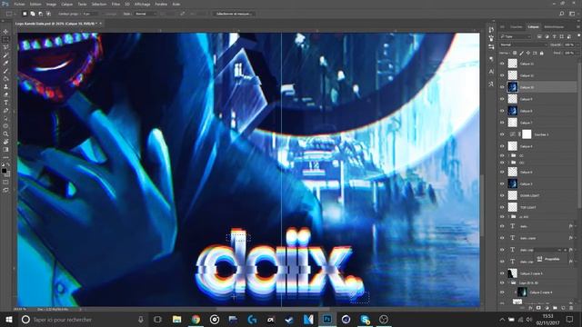 TOP 5 Glitch Effect sur Photoshop ! смотреть онлайн