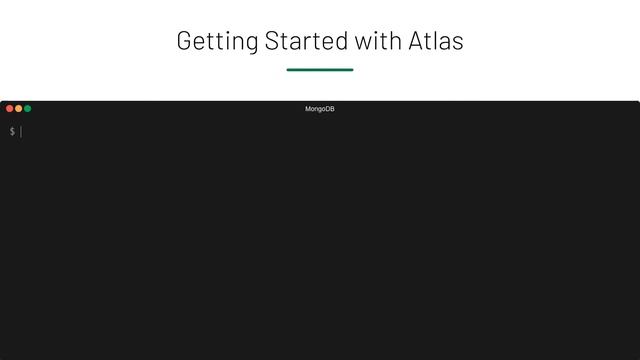 MongoDB Atlas quick start with mongocli | Demo смотреть онлайн
