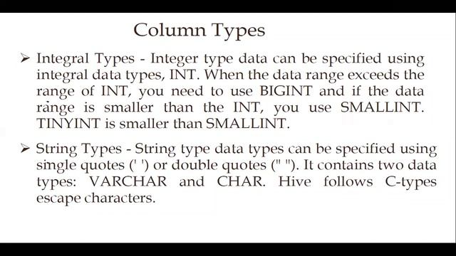 Big Data Analytics || HIVE Overview || HiveQL || HQL смотреть онлайн