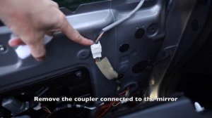 X-TRAIL T31/Don't know how to remove the side mirror? /サイドミラーの外し方を知りたいの？