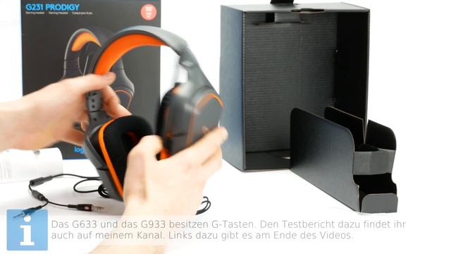 Das Logitech G231 Prodigy Gaming-Headset im Test смотреть онлайн
