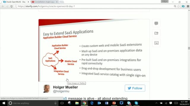 First Take - Oracle OpenWorld Sunday Keynote смотреть онлайн