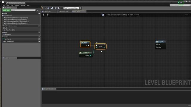 9. Blueprints Unreal Engine 4 - Макросы смотреть онлайн
