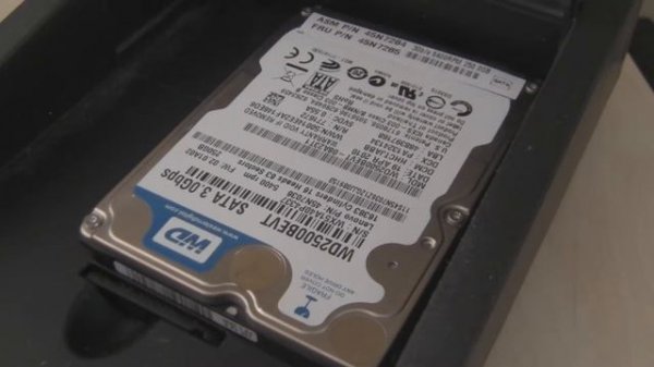 Western Digital WD2500BEVT in Action