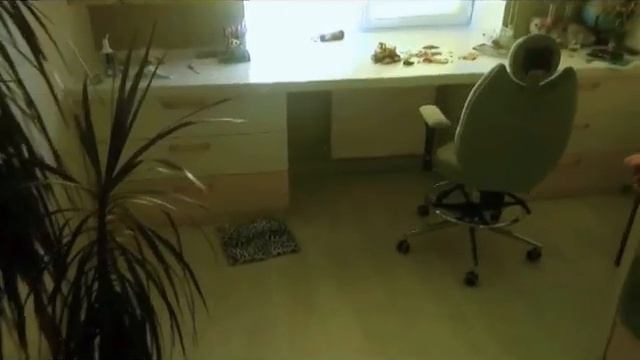 Желтая мебель в детскую комнату - ДСП и крашеный МДФ смотреть онлайн