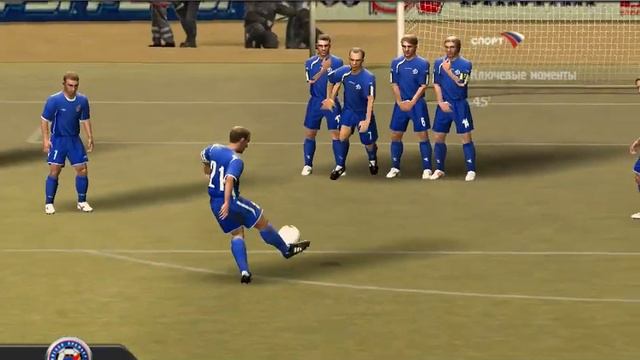 FIFA 2007. Good goal by Dinamo Bryansk смотреть онлайн