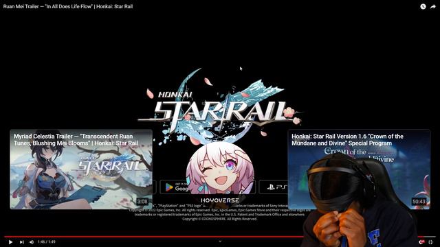 RUAN MEI MIGHT BE MY TRUE LOVE?? | "In All Does Life Flow" | Honkai: Star Rail Reaction смотреть онлайн