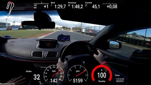 Megane RS 275 | Killarney | 1:29.6 | 21 March Track Day смотреть онлайн