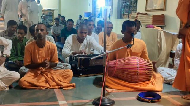 Damodara Harathi live Nov 1 2023 @ISKCON PRODDATUR смотреть онлайн