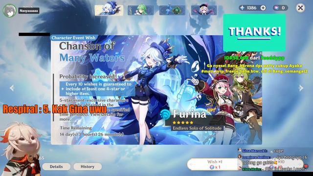 🔴LIVE GENSHIN | CLORINDE BEST WAIFU? | REVIEW | COOP смотреть онлайн