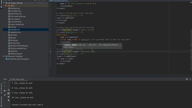 JD with Daily Python Practice ( Python Read File 2 ) смотреть онлайн