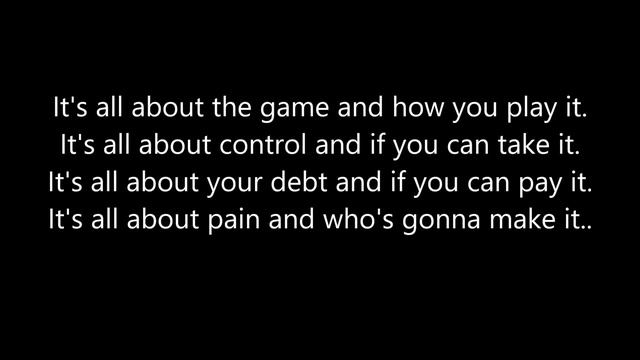 the game - motorhead (lyrics) смотреть онлайн