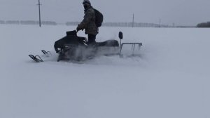 самодельный снегоход