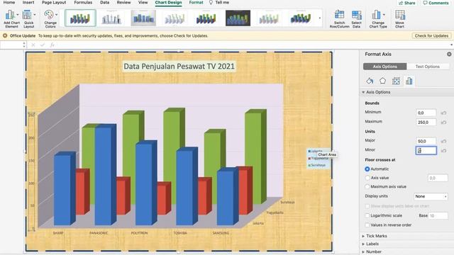 Praktis Pembuatan Grafik menggunakanMS. EXCEL смотреть онлайн