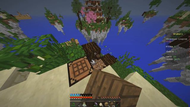 Minecraft sky wars#6 счастливое яйцо. смотреть онлайн