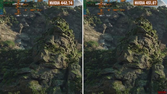 Nvidia Drivers 442.74 vs 451.67 test in Shadow of the Tomb Raider | ULTRA | 1080p (GTX 1660 Ti) смотреть онлайн