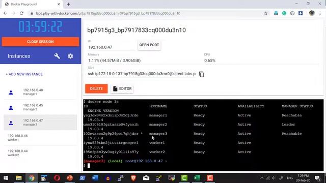 Docker Swarm Promote Demote - Video 47 смотреть онлайн