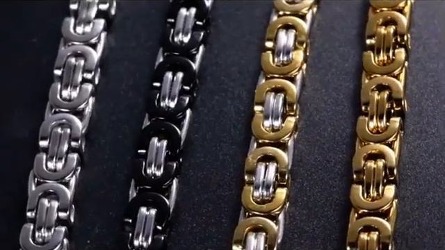 Цепи и Браслеты из Ювелирной стали 316L смотреть онлайн