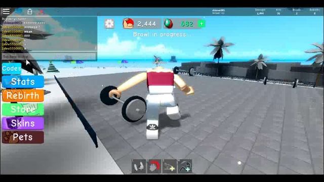 Roblox wait lifting Simulator with my Roblox friend! смотреть онлайн