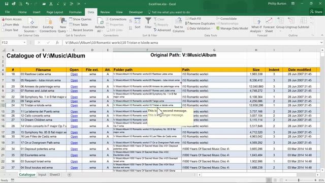 How can I show a message in Excel when I click on a particular cell? смотреть онлайн