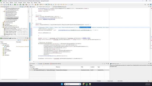 Solución (FIX): Sonar - Java: Call "Optional#isPresent()" or "!Optional#isEmpty()" before access... смотреть онлайн