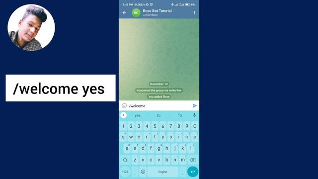 Rose Bot Telegram|Rose Bot Tutorial|Rose Bot Welcome Message смотреть онлайн