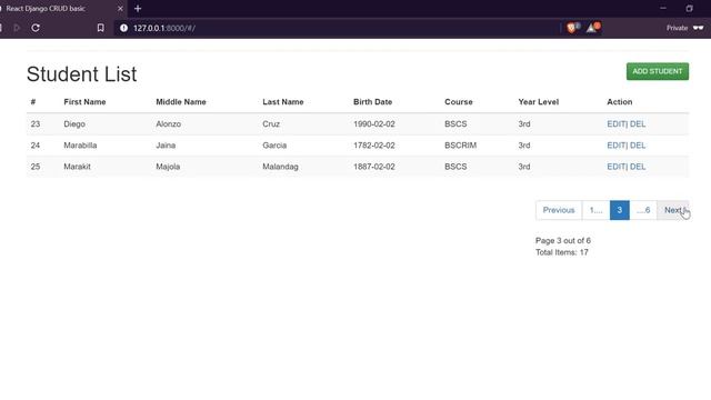Django Pagination using React.js смотреть онлайн