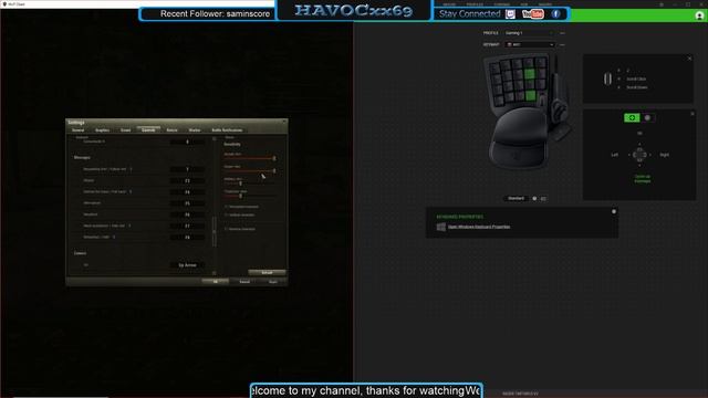 Simple Key bindings to use on the Tartarus V2 Keypad WOT Keybinds for Tartarus V2 смотреть онлайн