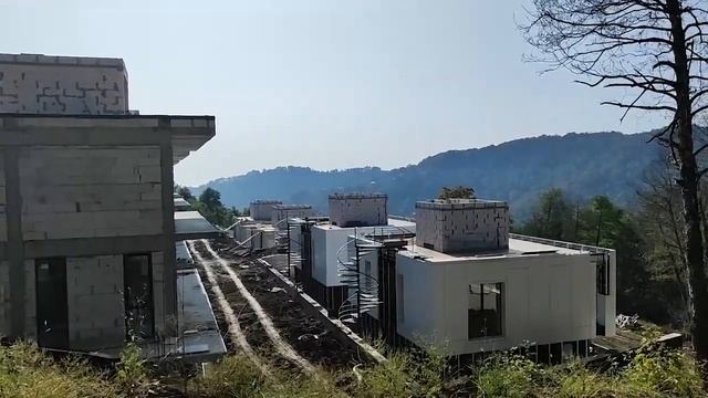 Котеджный поселок Секвоя, Сочи(Адлер), ход строительства сентябрь 2023 г. смотреть онлайн