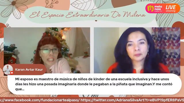 El Espacio Extraordinario De Milena, Con El Tema  El Arte Y El Desarrollo Emocional