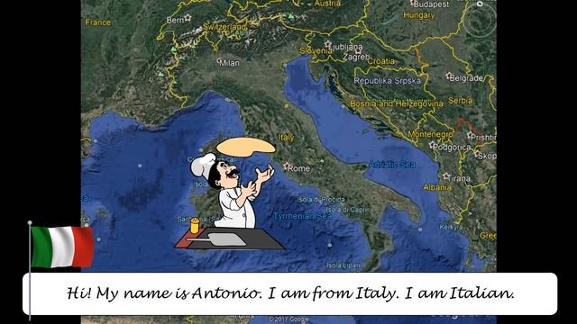 Where Are You From? Continents, Countries & Nationalities