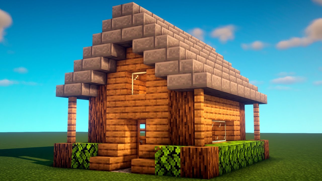 ДОМ ДЛЯ ВЫЖИВАНИЯ В МАЙНКРАФТЕ! смотреть онлайн