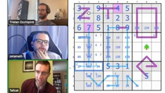 zetamath sudoku stream #100 смотреть онлайн