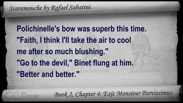 Book 2 - Chapter 04 - Scaramouche by Rafael Sabatini - Exit Monsieur Parvissimus смотреть онлайн