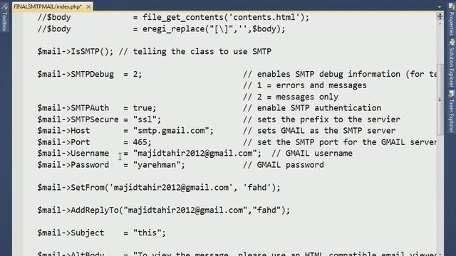 How to send email through PHP смотреть онлайн