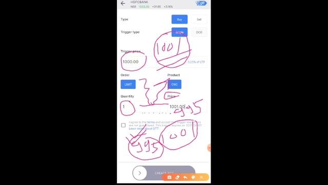 How to place GTT order in Zerodha (2023) | What is GTT order in Zerodha? (Live Demo - Kite) смотреть онлайн