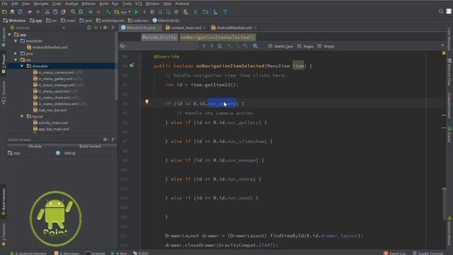 Customize Navigation Drawer with webview tutorial смотреть онлайн
