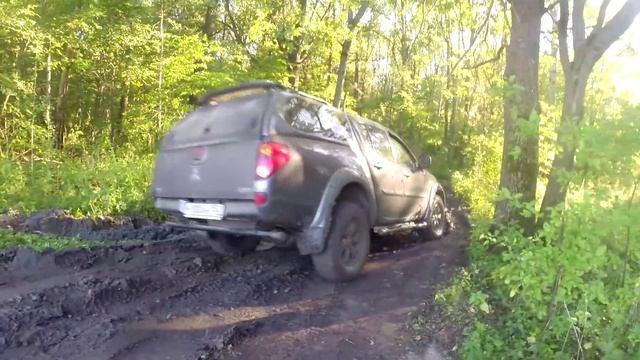 Покатушка 4x4. Mitsubishi Pajero 2, Sport, L200, Патриот. 22.08.15 смотреть онлайн