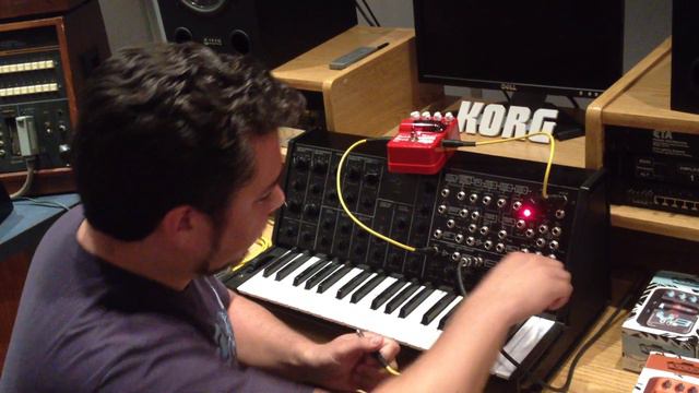 Korg MS-20 Kit With The VOX Double Deca Delay Pedal