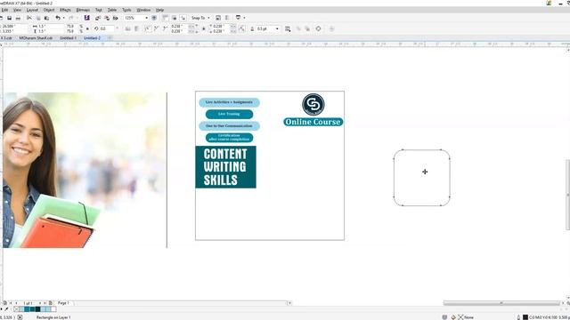 Social Media Online Courses | Easy Way to Learn | Corel Draw x7 | Creative Draw смотреть онлайн